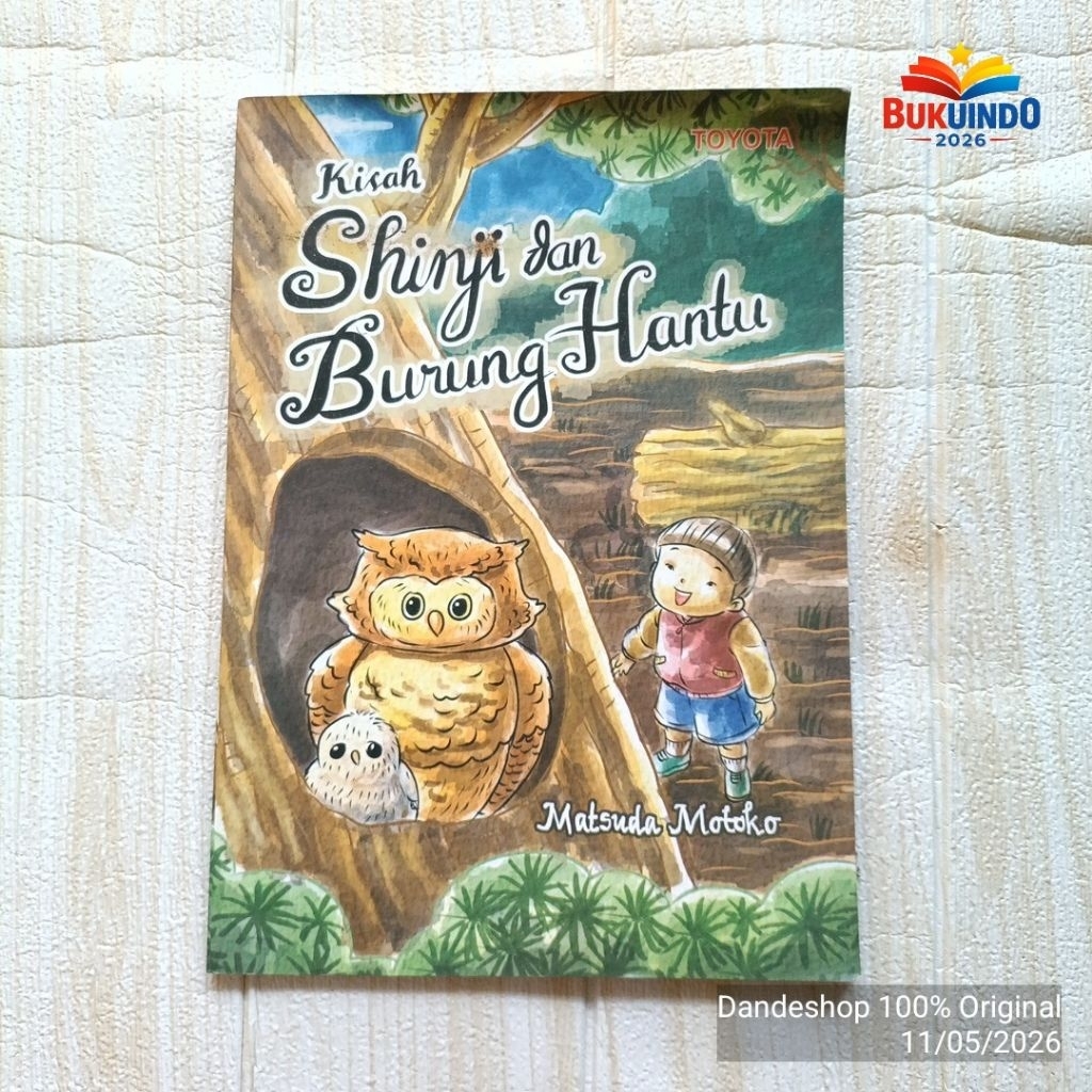 Kisah Shinji dan Burung Hantu oleh Matsuda Motoko - TOYOTA - Buku Cerita Anak Bekas Preloved