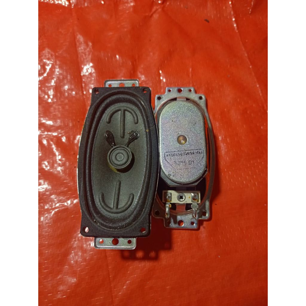 speaker tv oval bekas cabutan normal.