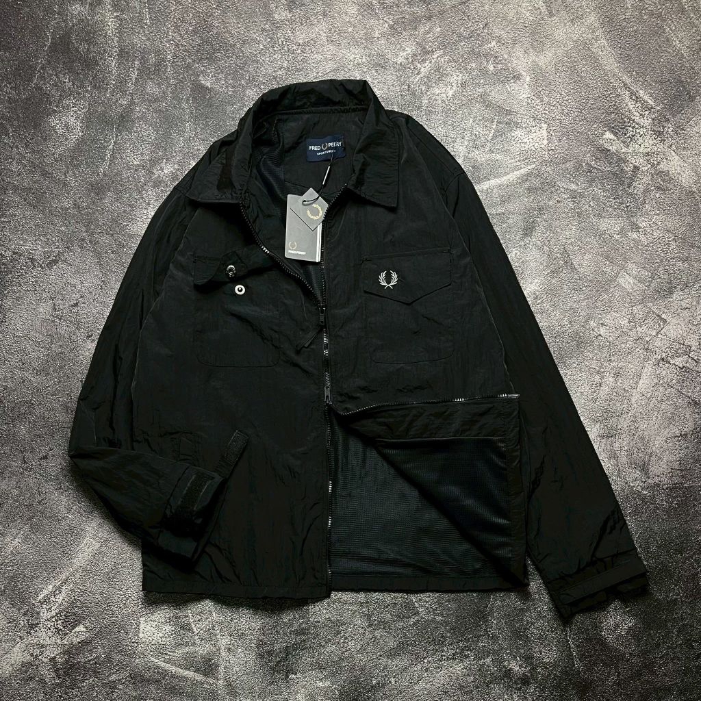 Overshirt Jaket Crinkel