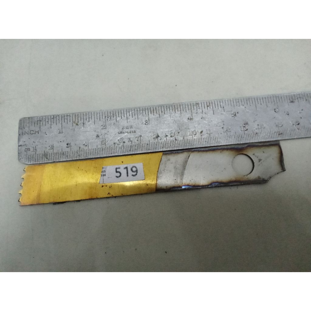 Baja HSS DM05 Gold Original BERMAGNET Bahan Pisau Stek Okulasi Grafting Cangkok Mutik Tiuk Temutik S