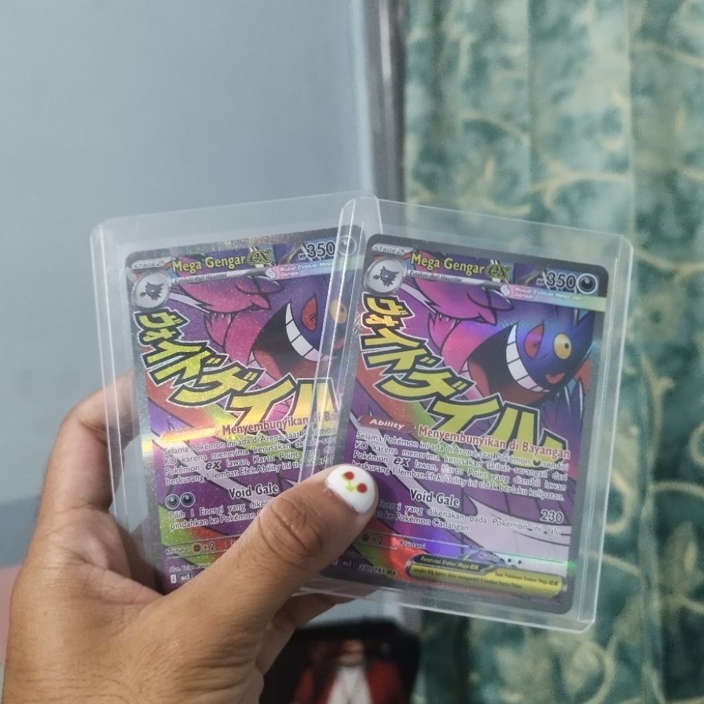 kartu pokemon Mega gengar ex ma bahasa