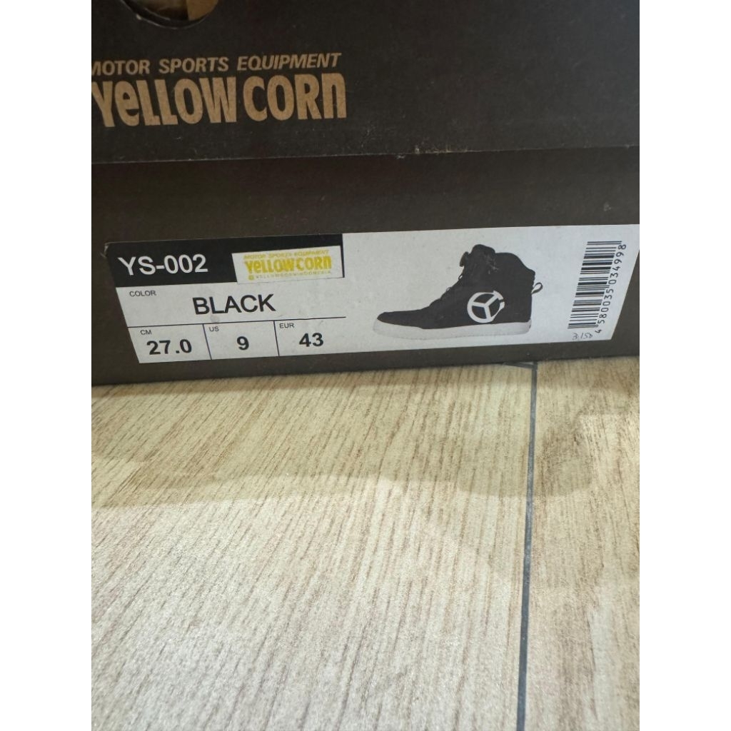 Sepatu riding Yellow Corn second mulus