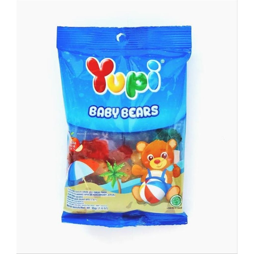 YUPI CANDY GUMMY 45gr