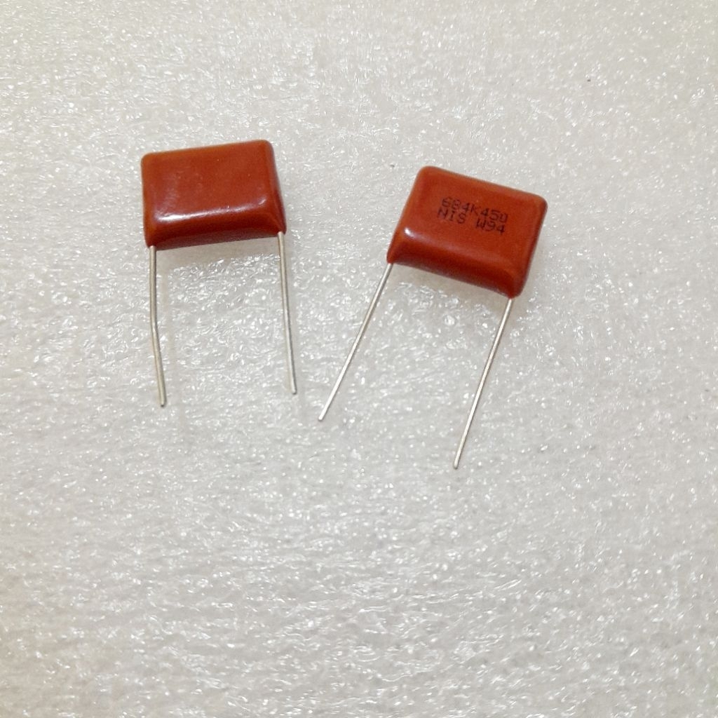 Kapasitor 680nf 684 680n 684 680 450v original nissei