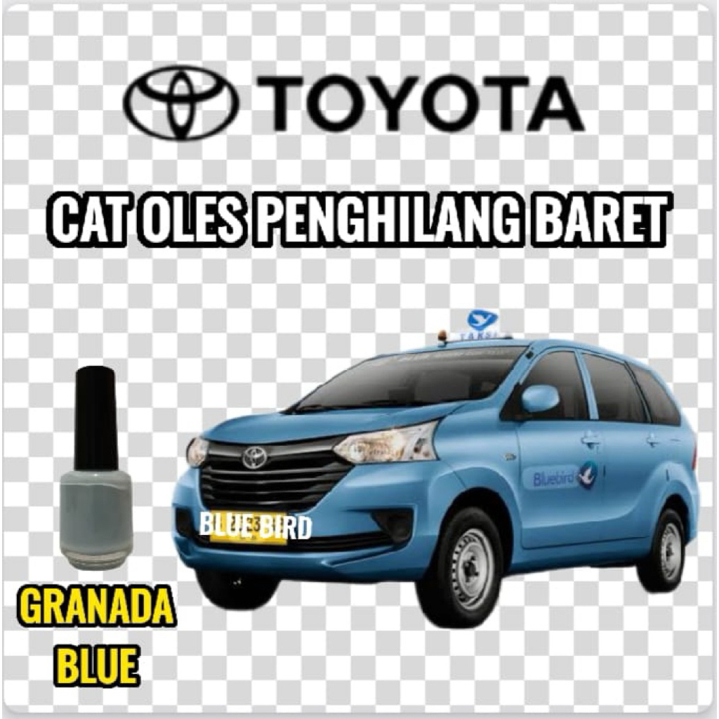 Cat Oles Penghilang Baret Mobil Blue Bird E Taxi Avanza Granada Blue Biru