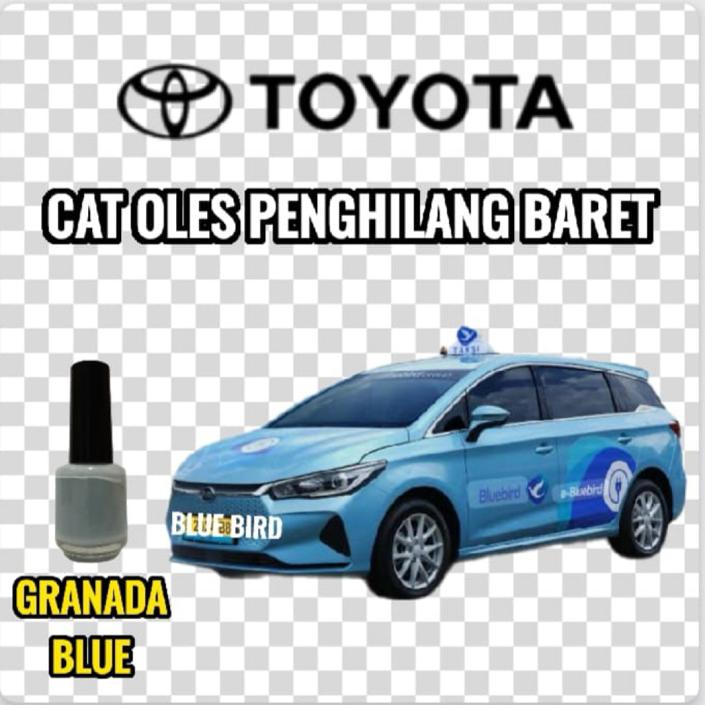 Cat Oles Penghilang Baret Mobil Blue Bird E Taxi Avanza Granada Blue Biru