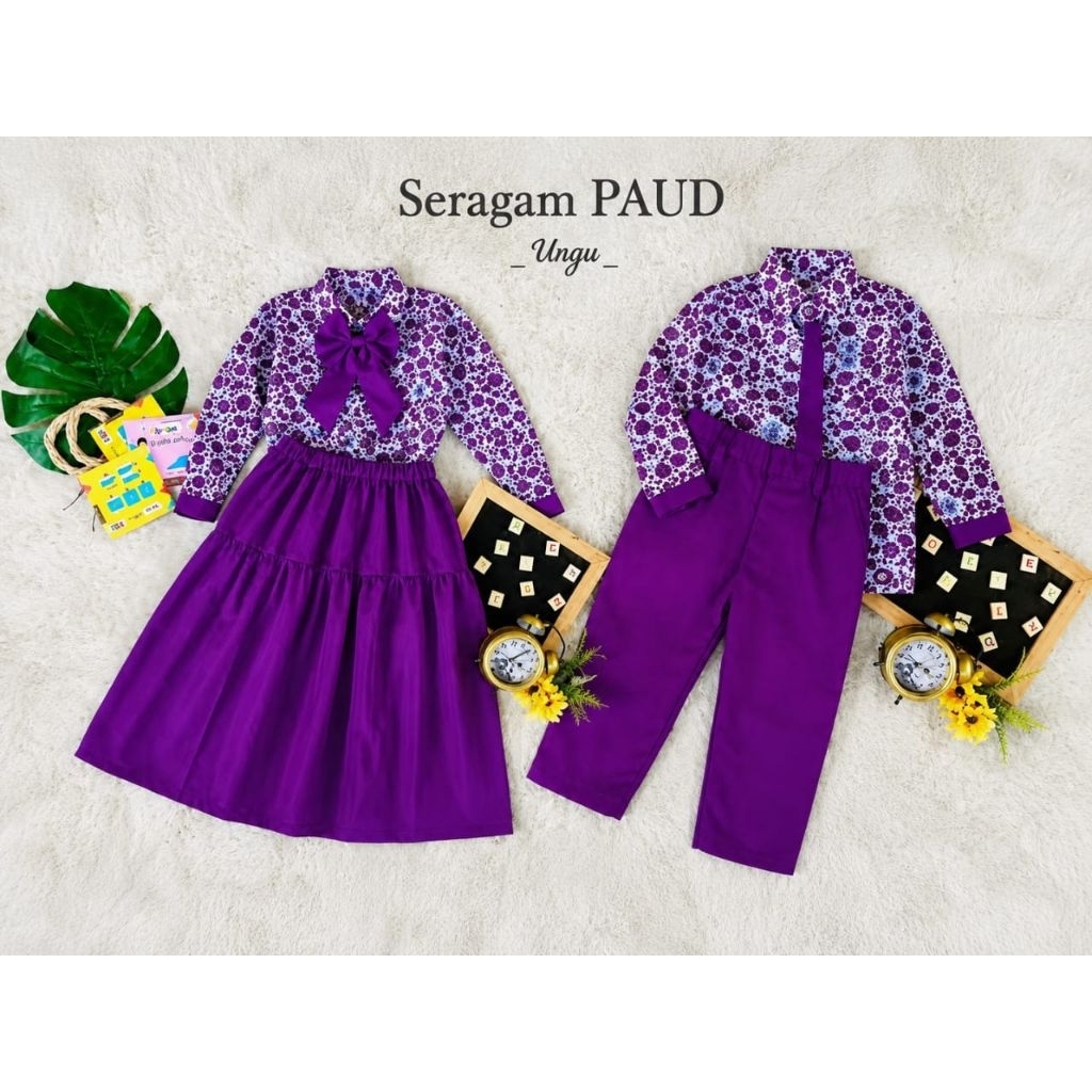 seragam sekolah paud muslim/seragam sekolah panjang/seragam sekolah terbaru/seragam sekolah tk musli