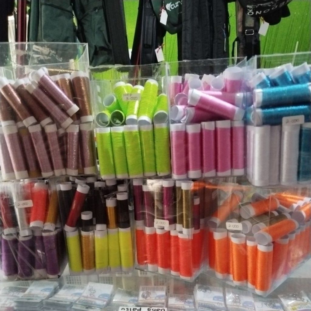 benang wraping aneka warna