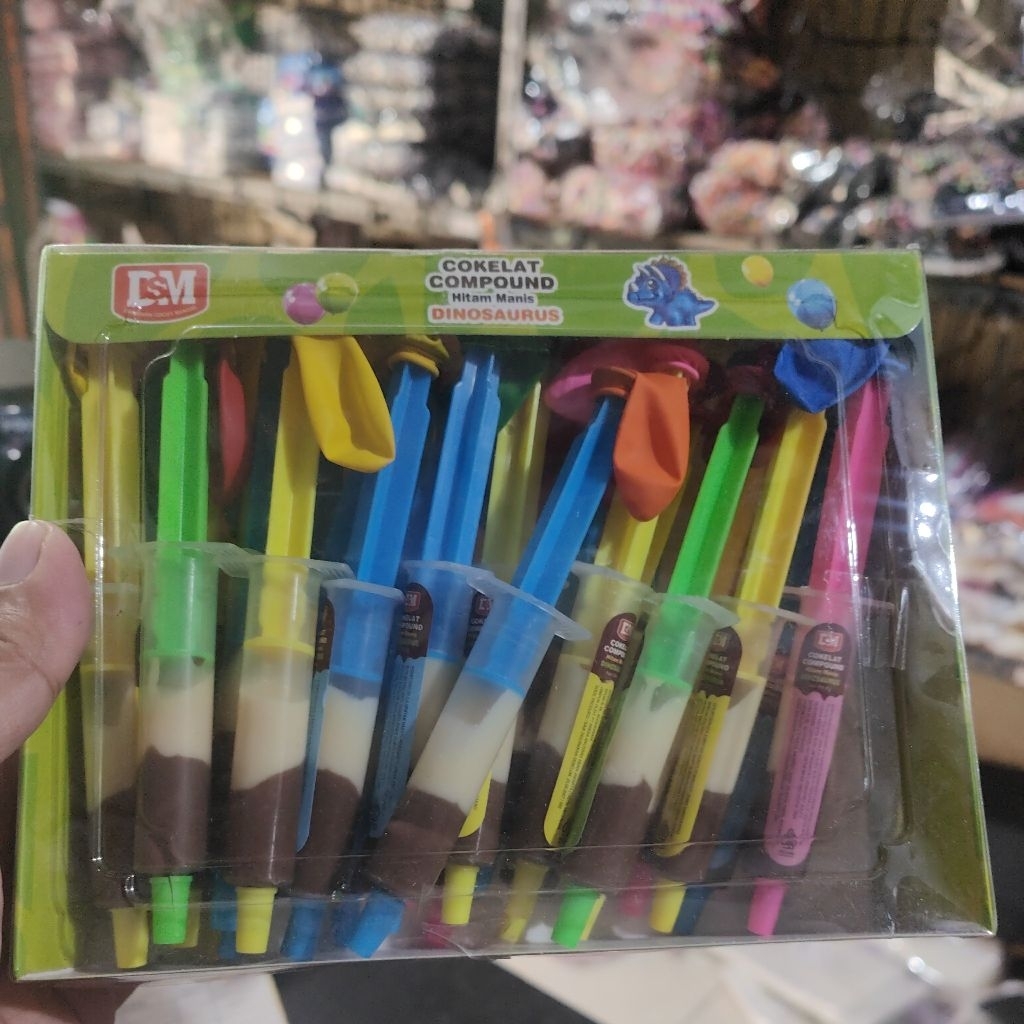 30 permen candy stick suntikan balon