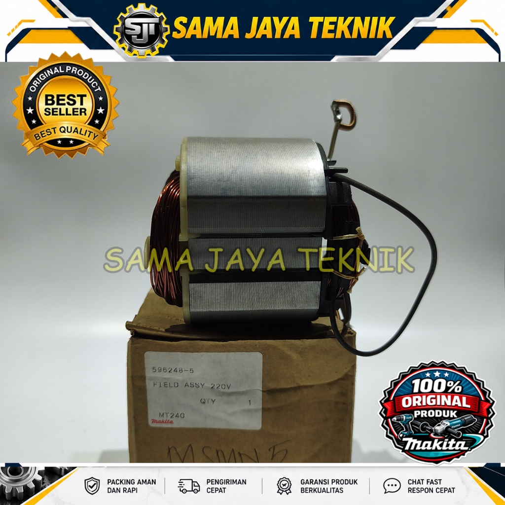FIELD/STATOR/BANTALAN MAKTEC MT240 ORIGINAL (596248-5)