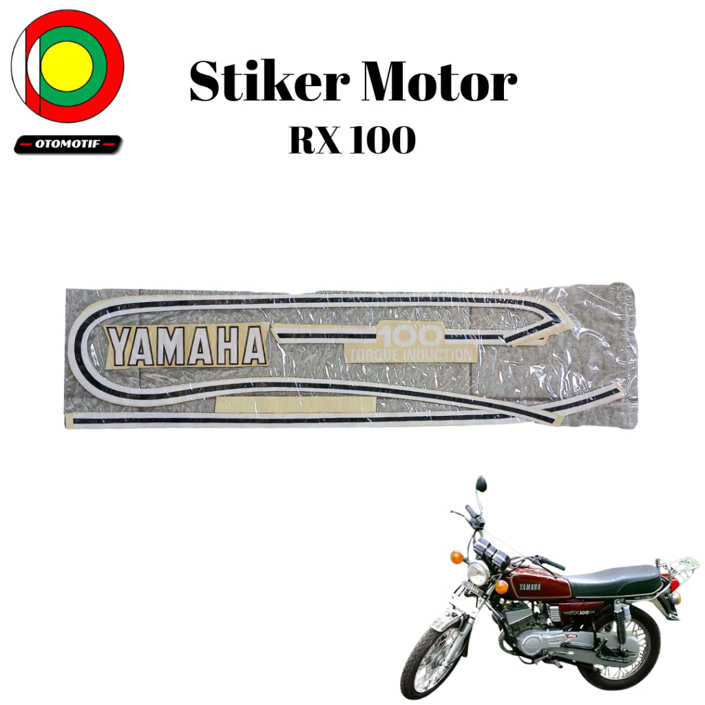 STIKER STRIPING - RX 100