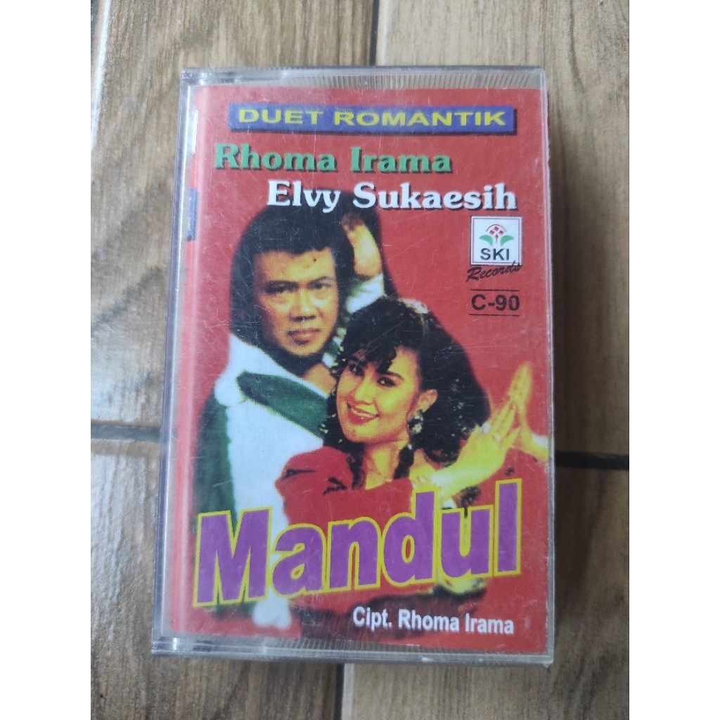 kaset pita duet romantic Rhoma irama, elvy sukaesih "mandul"