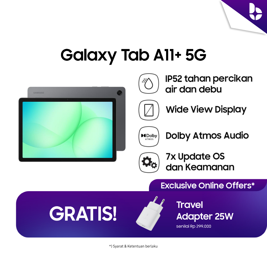 Samsung Galaxy Tab A11 | A11+ Wifi | LTE | 5G