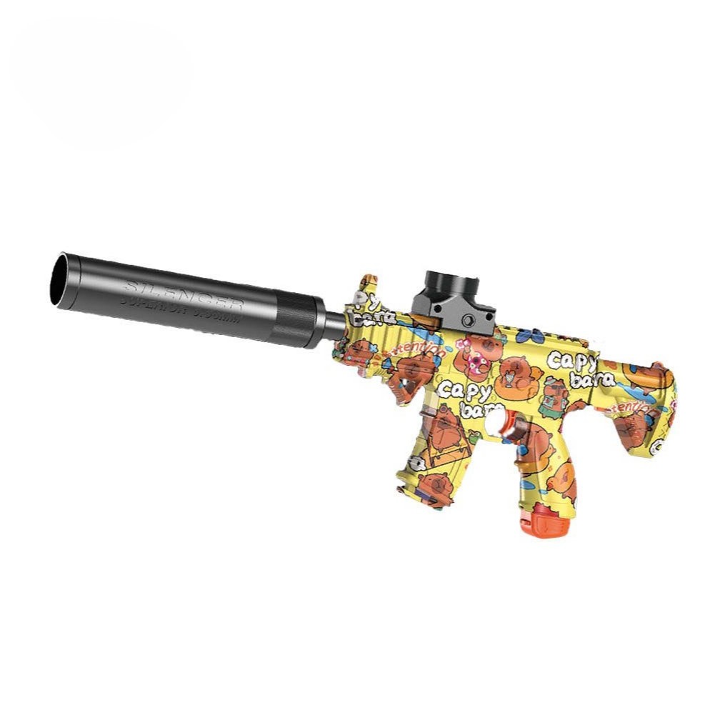 Ed147 Mainan Gel Gun Anak Pistol Air Mainan Bubble Water Tembakan MP7-MP5 Electric Water Gun Charger