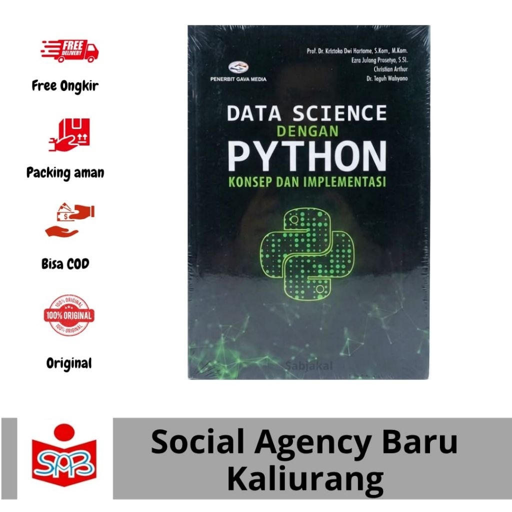 Data Science Dengan Python Konsep Dan Implementasi / Data Science  | Original | Terbaru