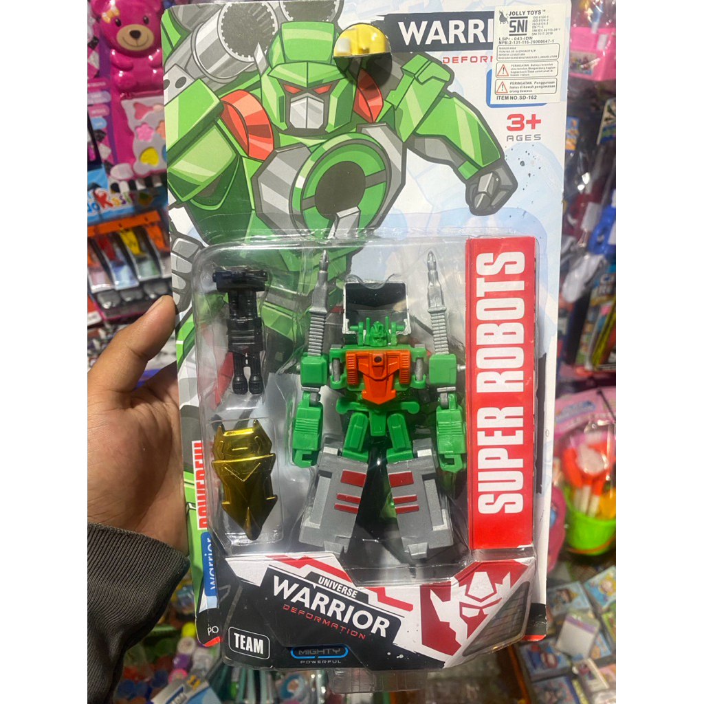 Mainan Anak Robot Deformation Warrior