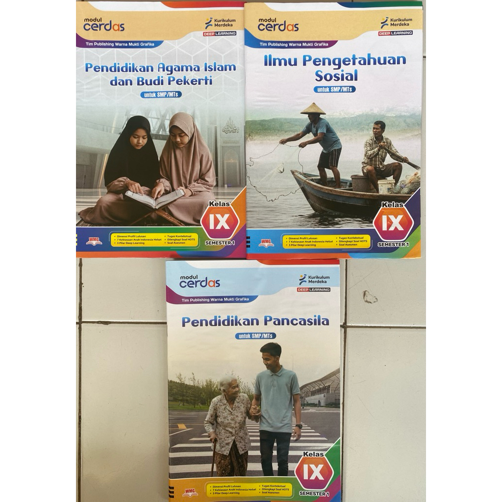LKS CERDAS SMP KELAS 9 SEMESTER 1