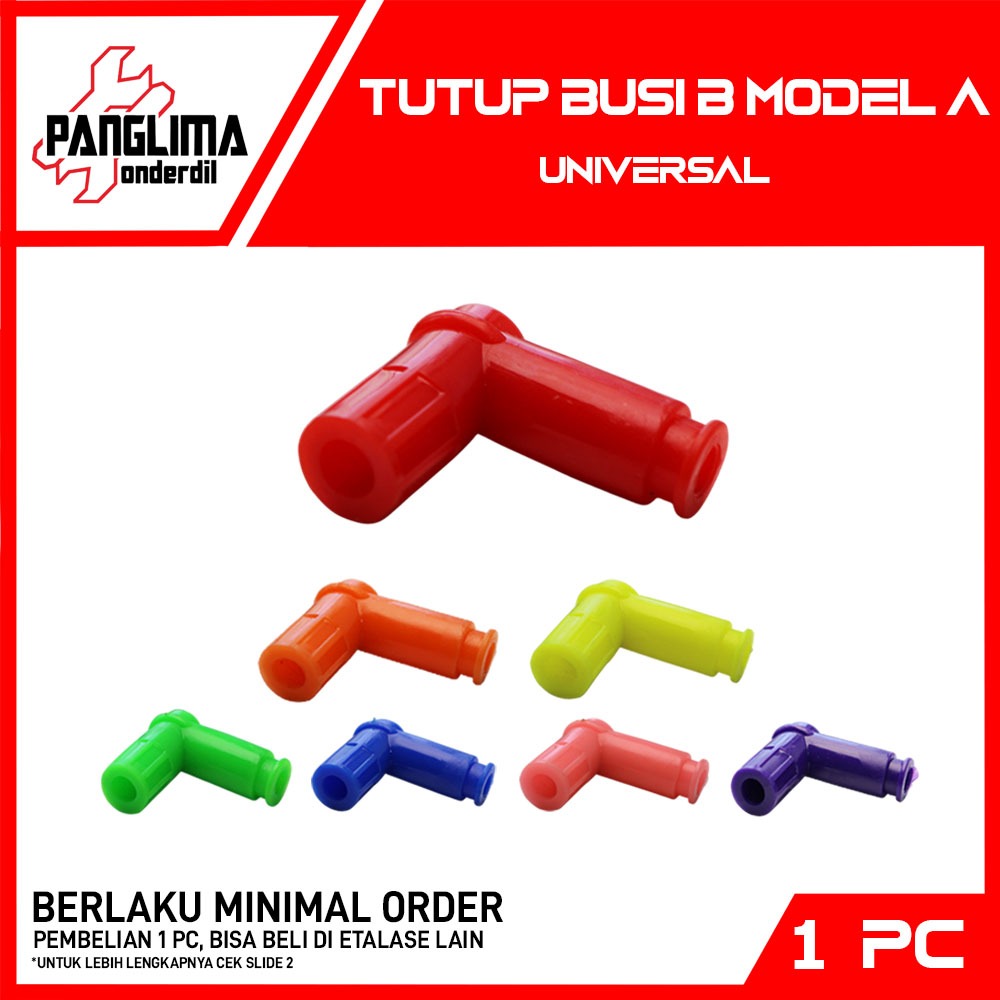 GROSIR Tutup Busi B Model A Universal Semua Jenis Motor Beat & Vario & Scoopy & Mio & Nmax & PCX & A