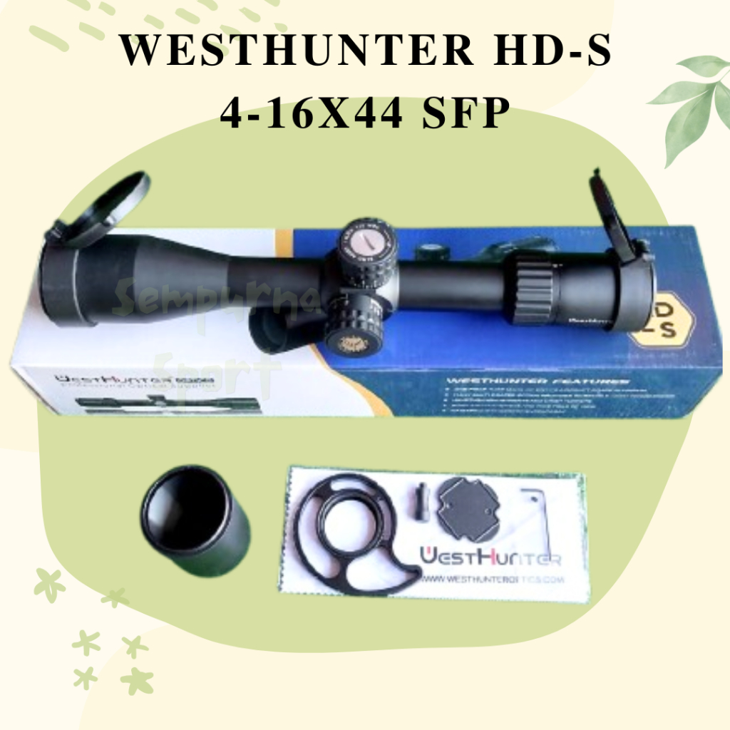 Teleskop WESTHUNTER HD-S 4-16X44 SFP II Telescope WESTHUNTER HD-S 4-16X44 - Teleskop WestHunter SFP