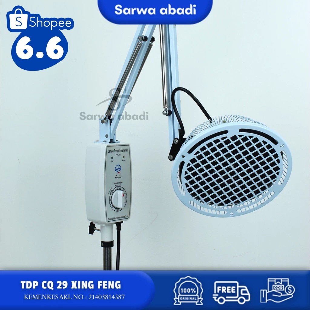 TDP CQ-29 / lampu terapi Xingfeng / lampu kesehatan Xin feng Infrared Lamp Stand