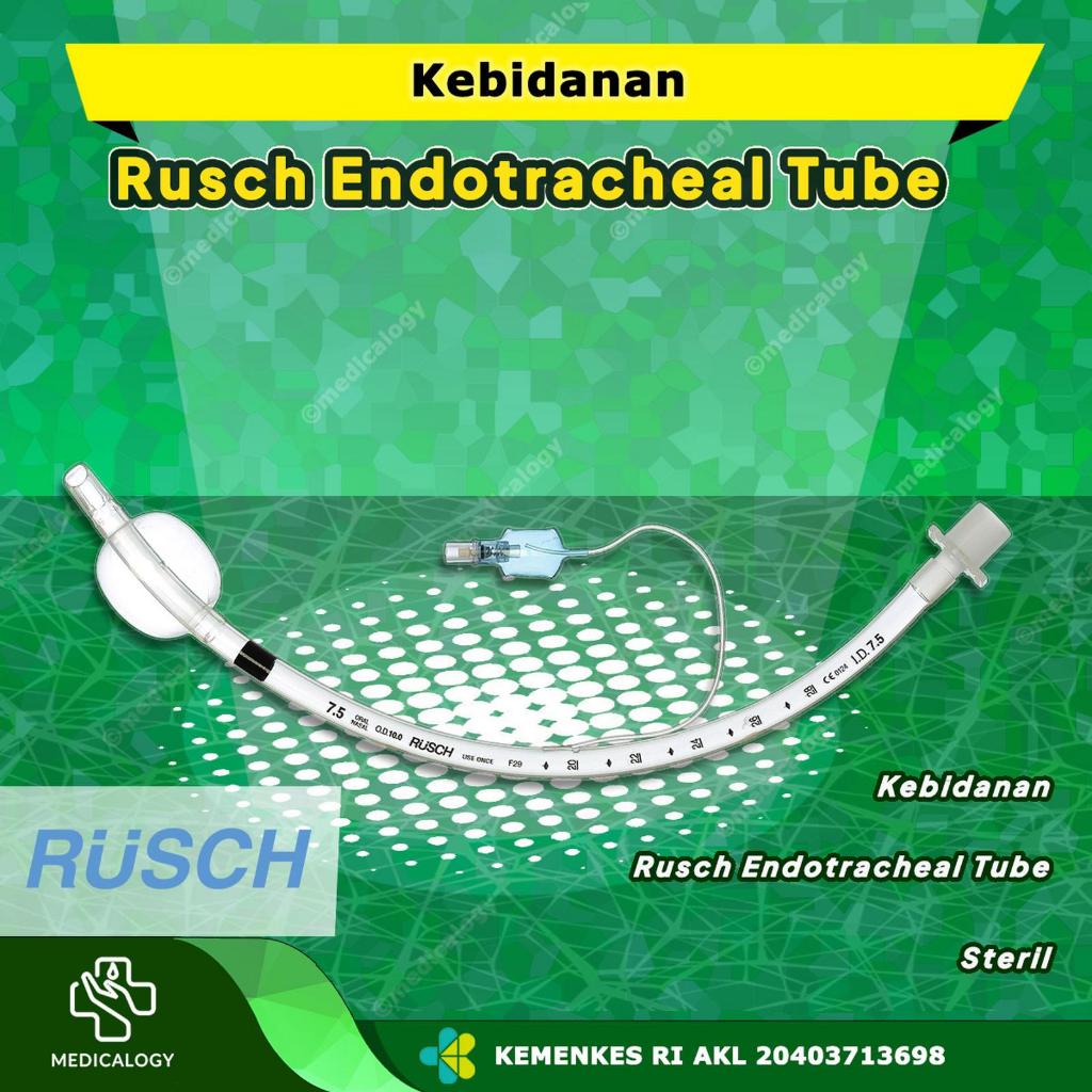 Rusch Curved Reinforced Endotracheal Tube