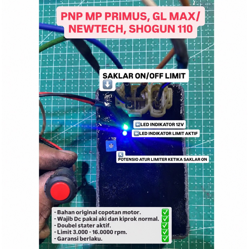 CDI HONDA GL MAX/NEOTECH ORIGINAL UPGRADE LIMITER