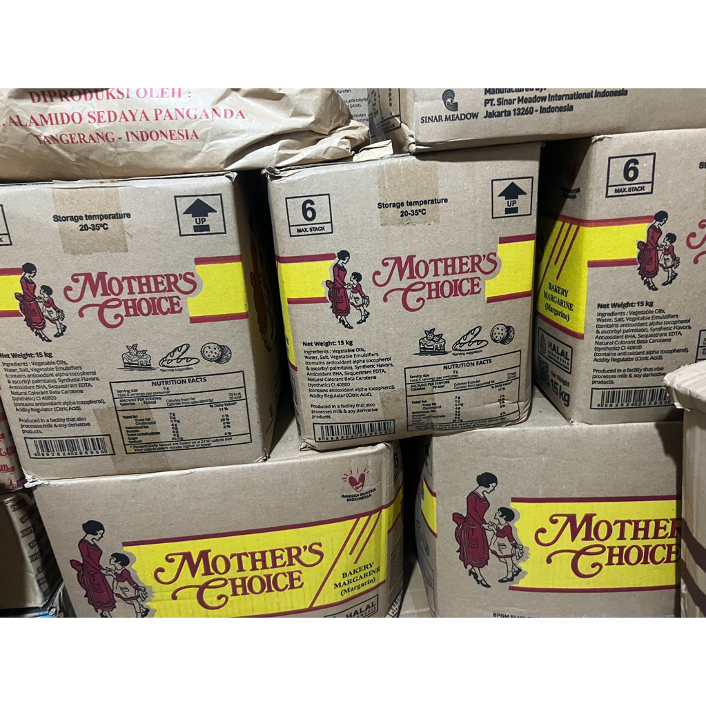 mother’s choice 15 kg margarin mentega