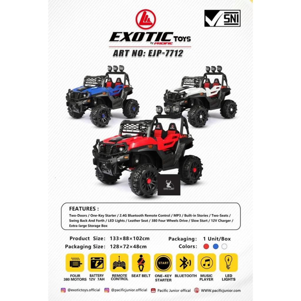 Mobil Mobilan Aki JEEP EXOTIC EJP