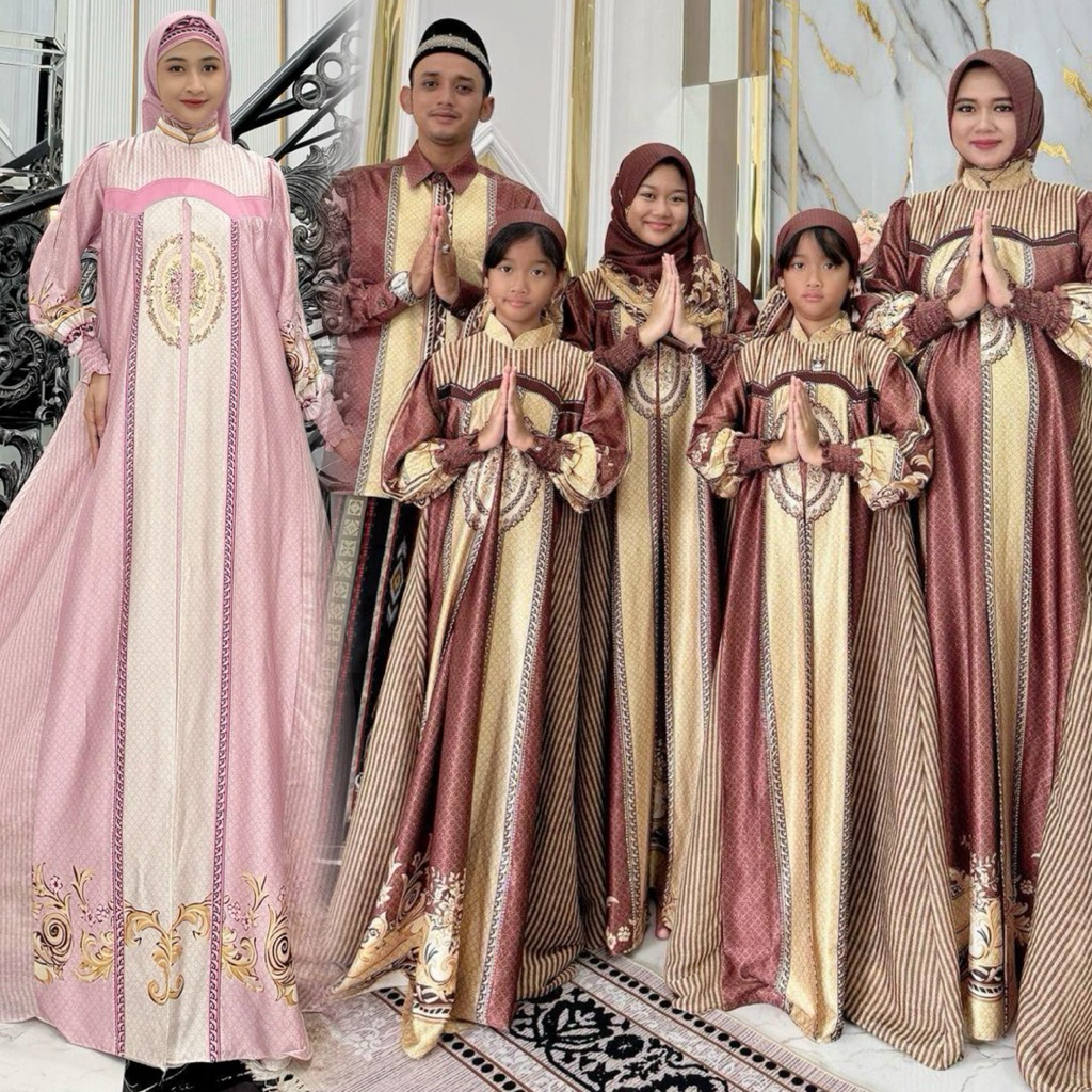SARIMBIT AURAKAY GAMIS DRESS AROPAH 7349 ORI BY AURAKAY