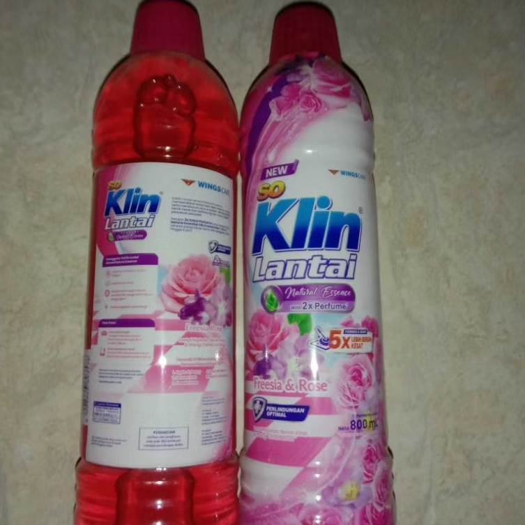 Soklin Lantai Rose Botol 900Ml, Soklin Lantai Citrus Lemon Botol 900Ml, Soklin Lantai Apel Botol 900