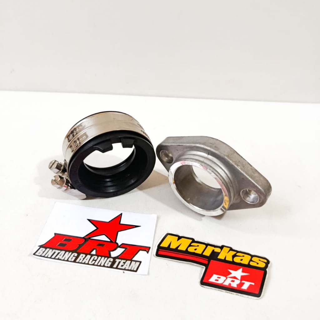 INTAKE & KARET INTAKE THROTTLE BODY TB BRT CRF 150 MX KING SONIC
