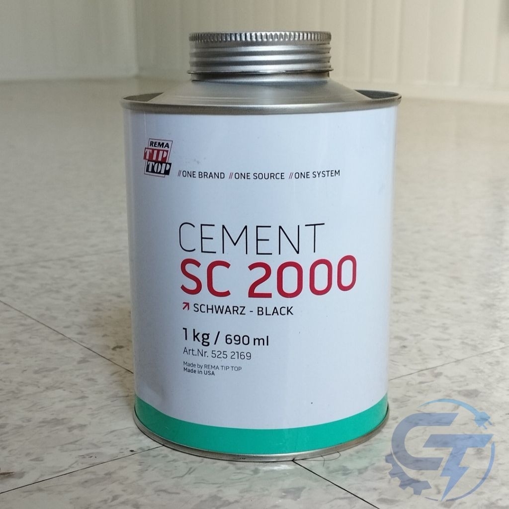 LEM RUBBER CEMENT SC 2000 UKURAN 1 KG / 690mL, REMA TIP TOP CEMENT SC 2000 ORIGINAL USA
