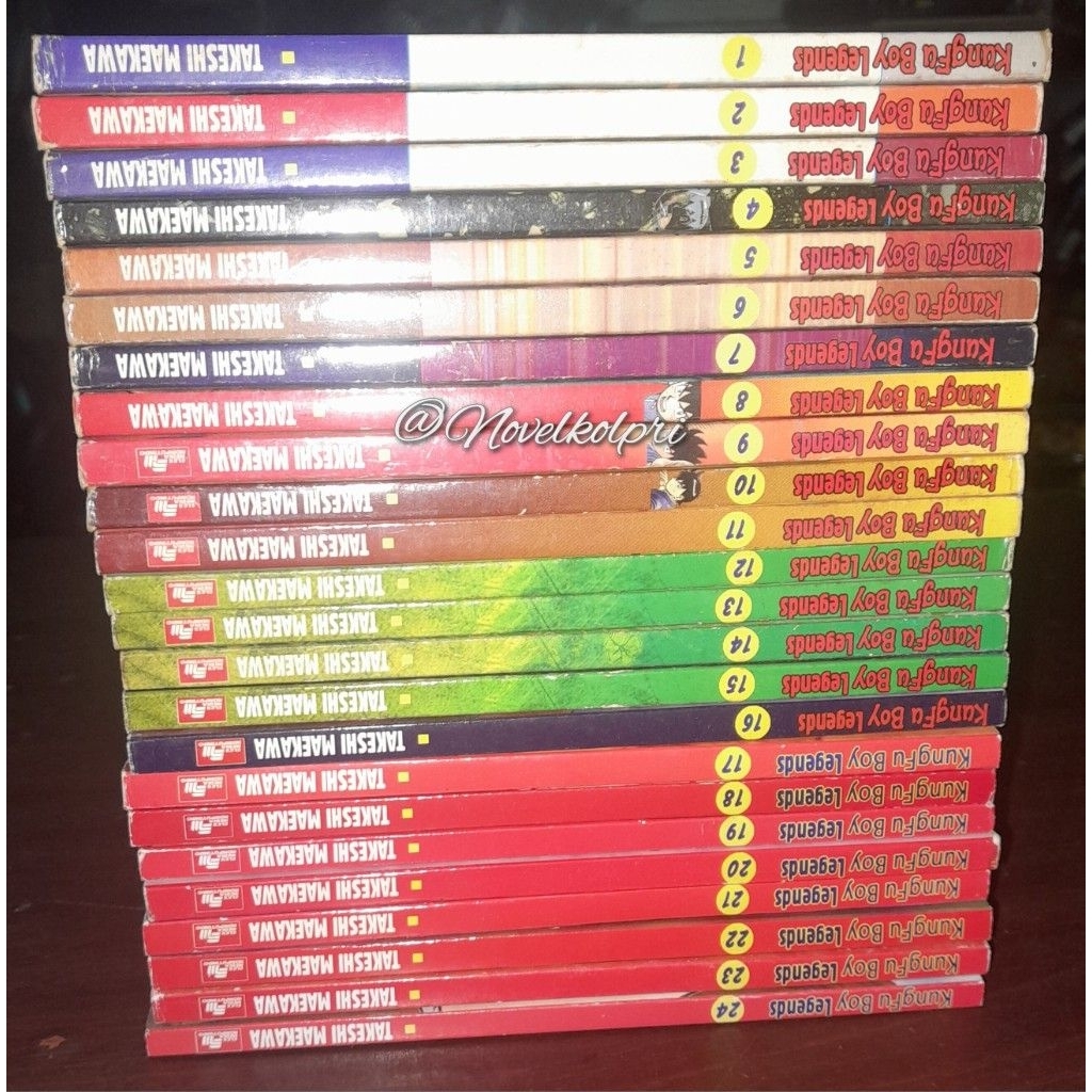 Komik SET Kungfu Boy Legends 1-24