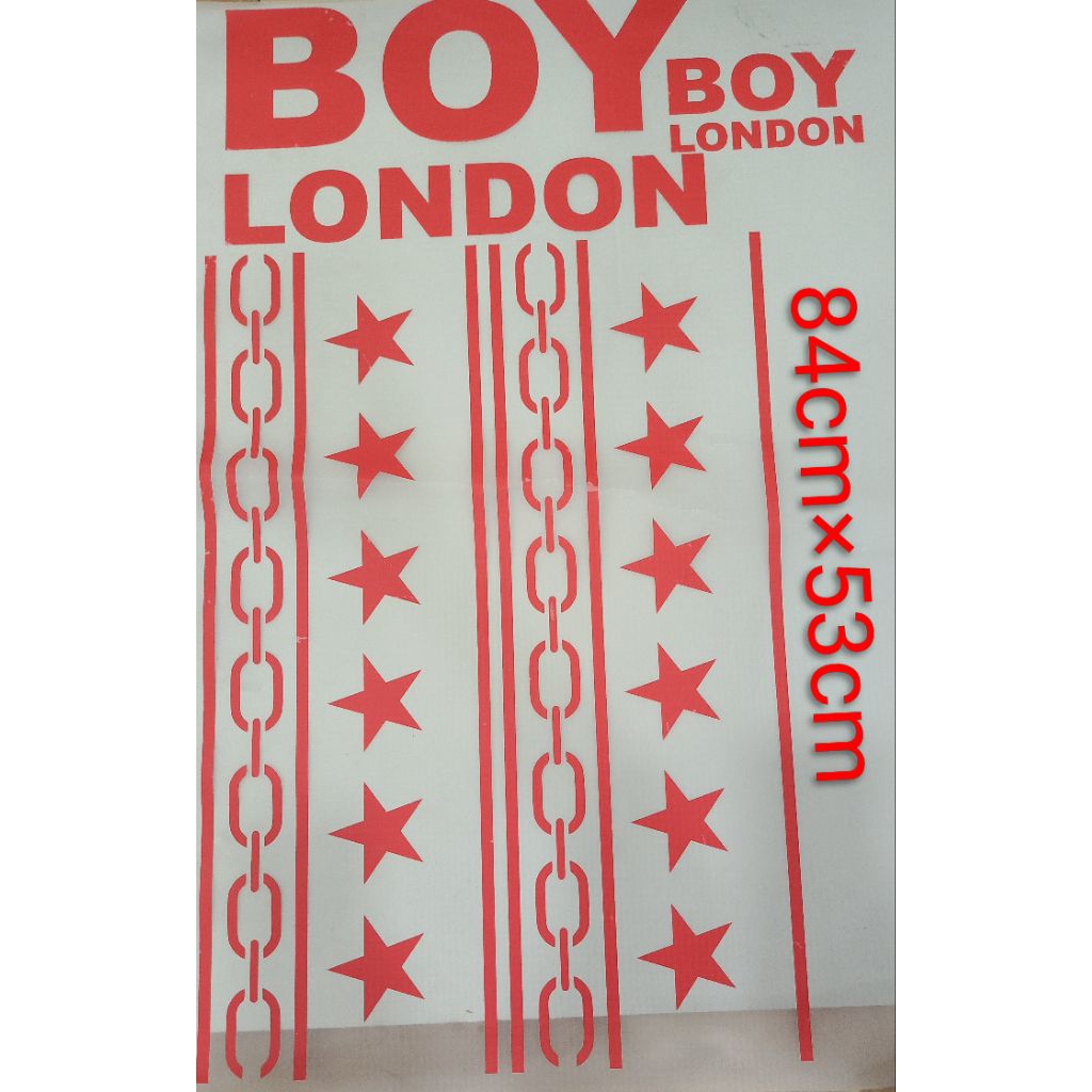 DTF BOY LONDON SPECIAL DESIGN, SABLON SETRIKA HIGH QUALITY