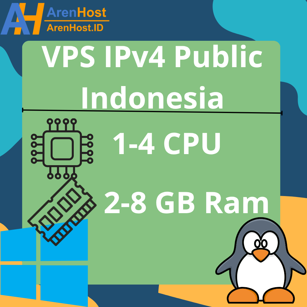 VPS IP Public Indonesia Bulanan | BISA DIPERPANJANG
