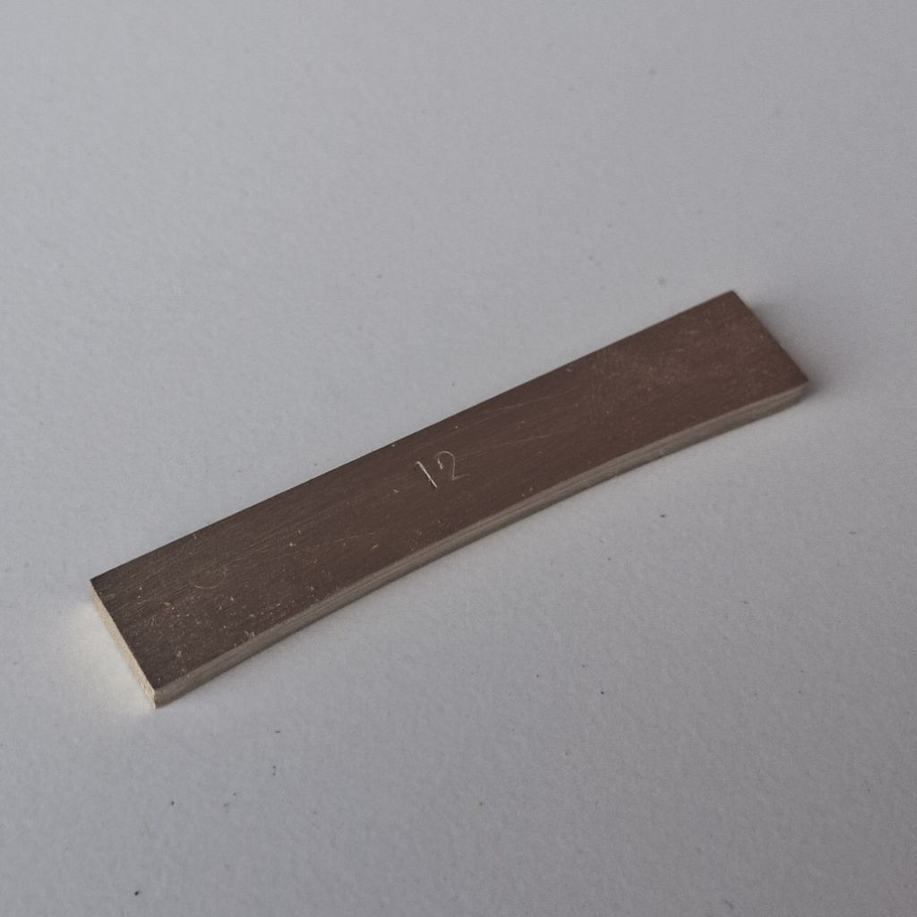 Insert fret press gitar & bass bahan brass