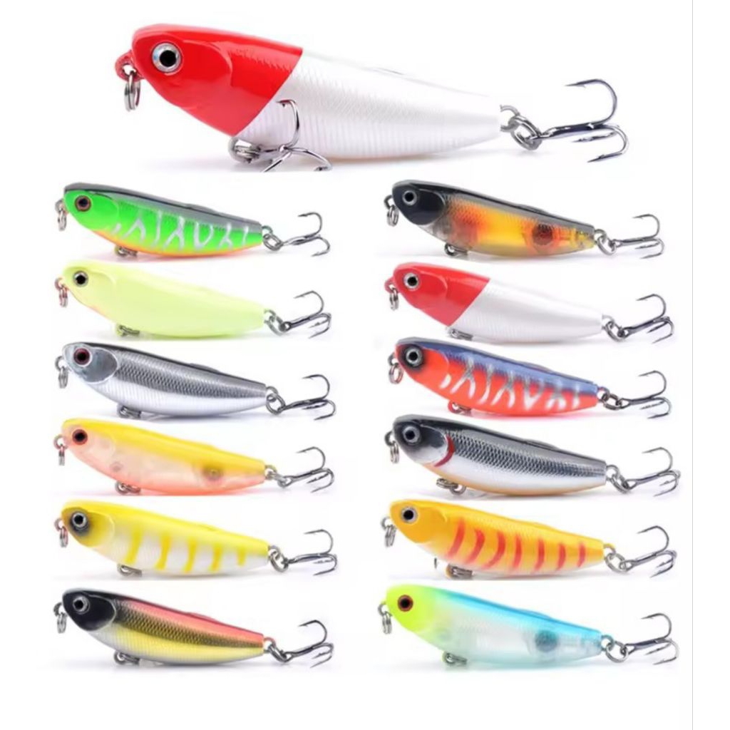 UMPAN LURE PENCIL TOP WATER ACTION WTD 5CM/5GR