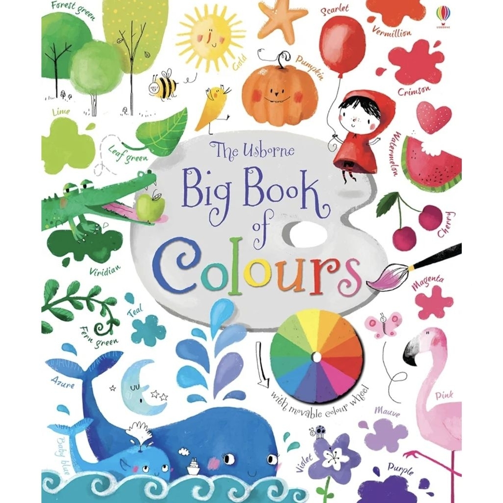 Usborne - Big Book of Colours (Preloved very good condition)
