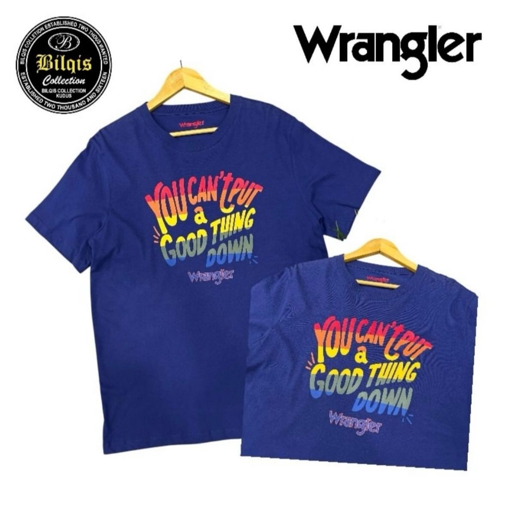 kaos wrangler pria original