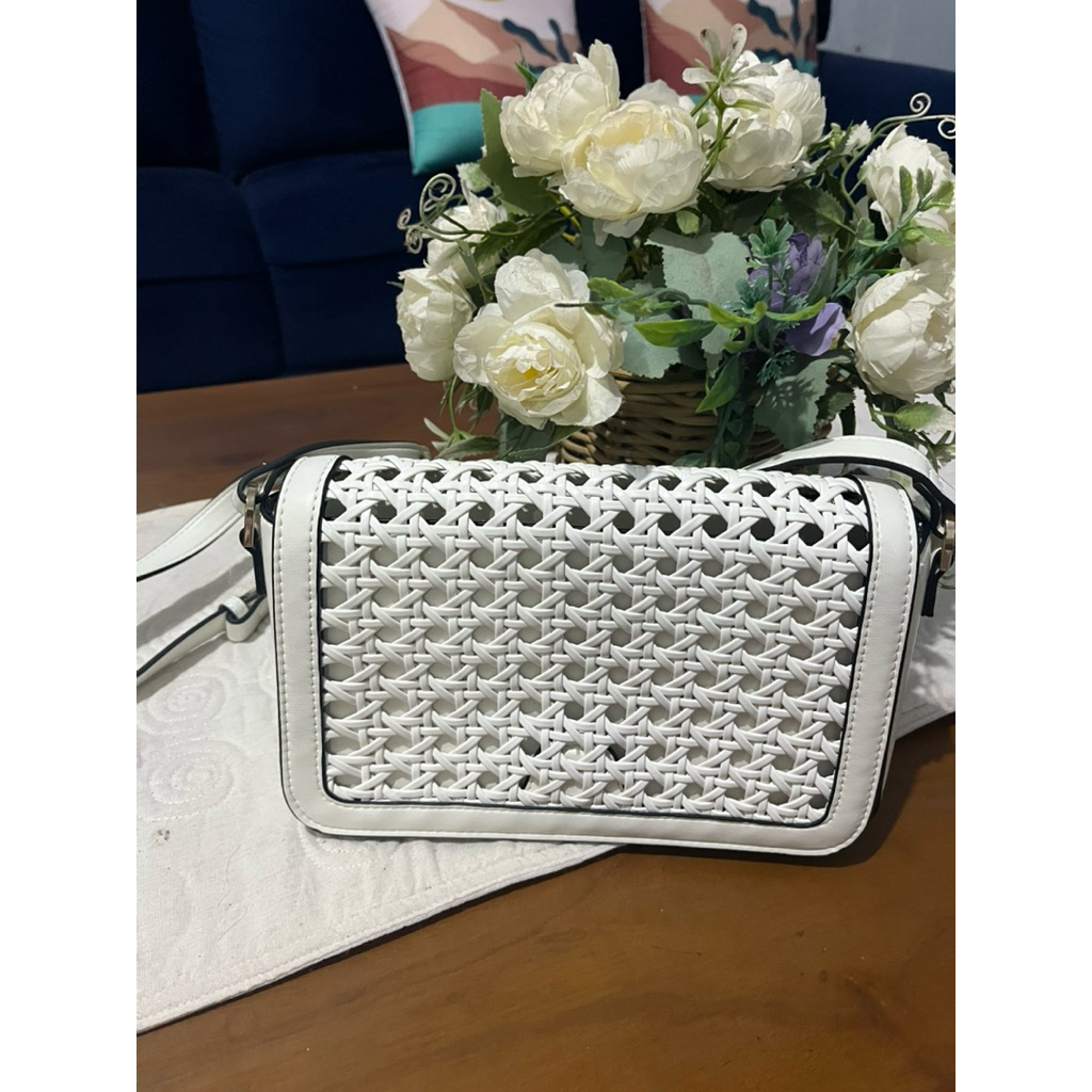 Tas Wanita Putih - Shoulder Bag Mark & Spencer
