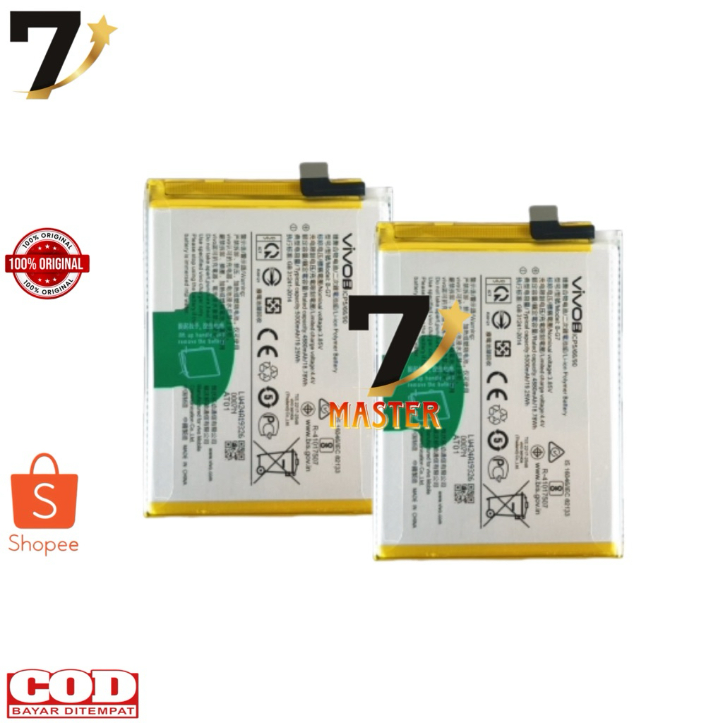 Batre Baterai Vivo Y3 V1901A V1901T BG7 Batu Battery B-G7