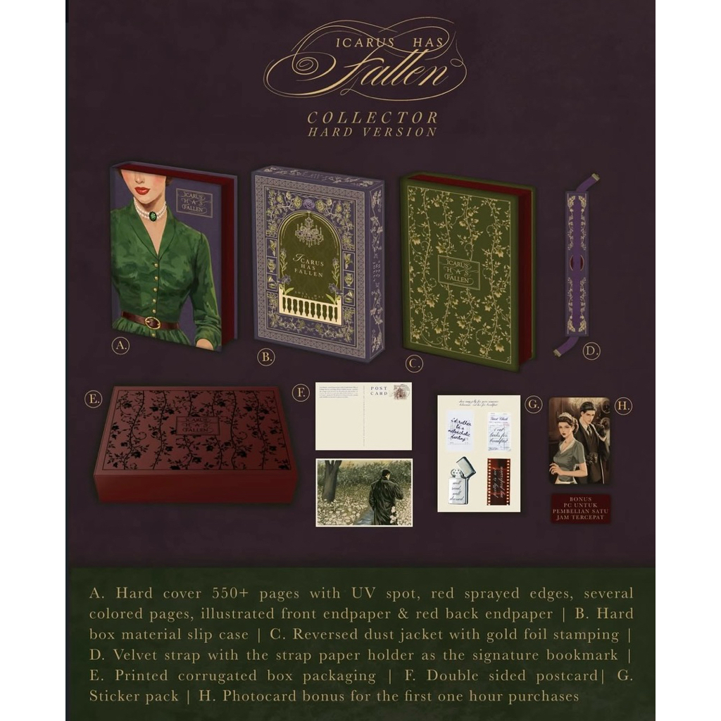 {ORIGINAL NEW SEALED} Icarus Has Fallen by Sheacountry / Shea May Jolly | Collector’s Edition ORIGIN
