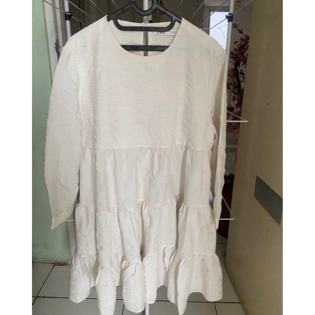 dress zara ori beli di store nya langsung