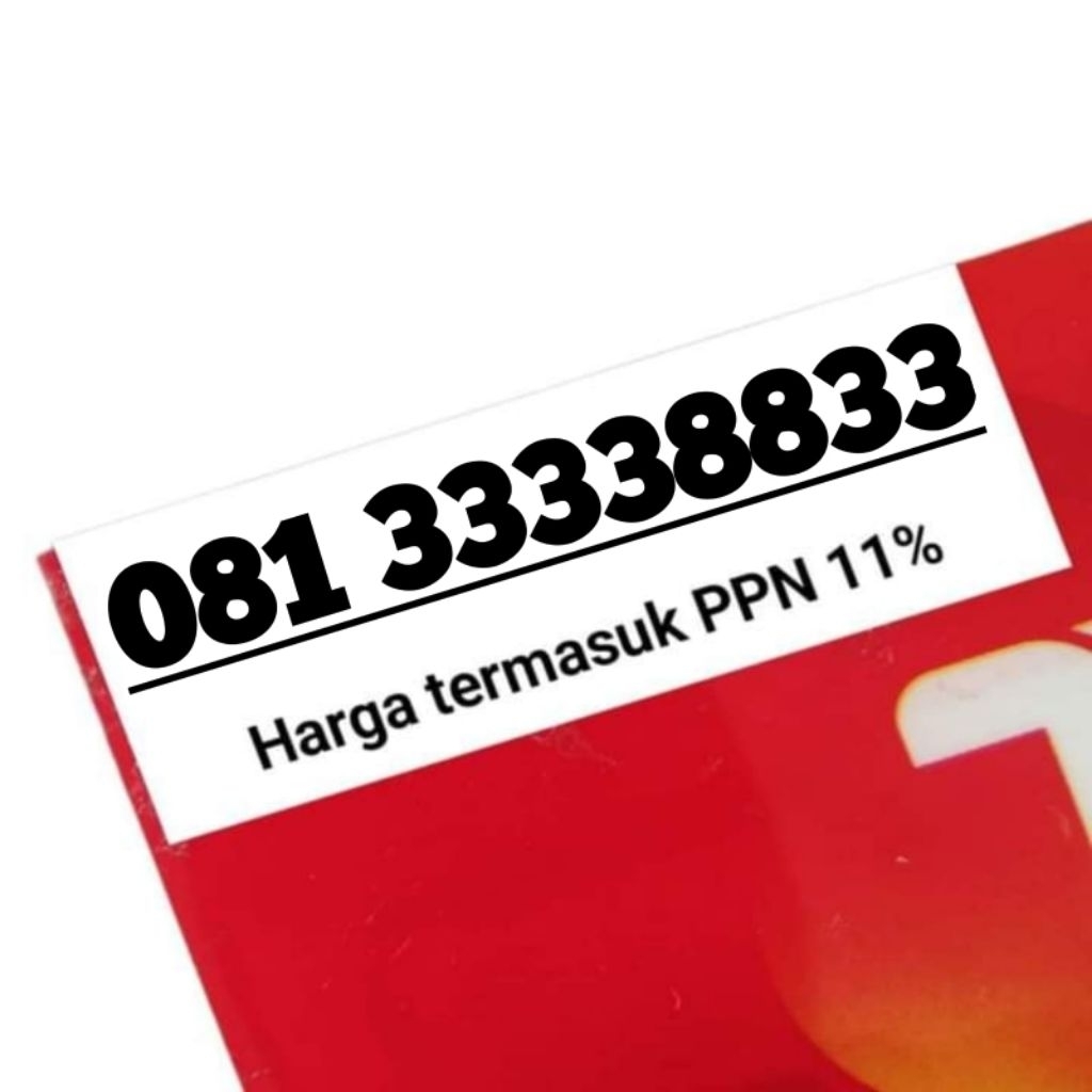 Nomor Cantik Telkomsel SimPATI 11 Digit 12Digit Triple Kwartet Jendral Panca Hexa Sapta 333333388880