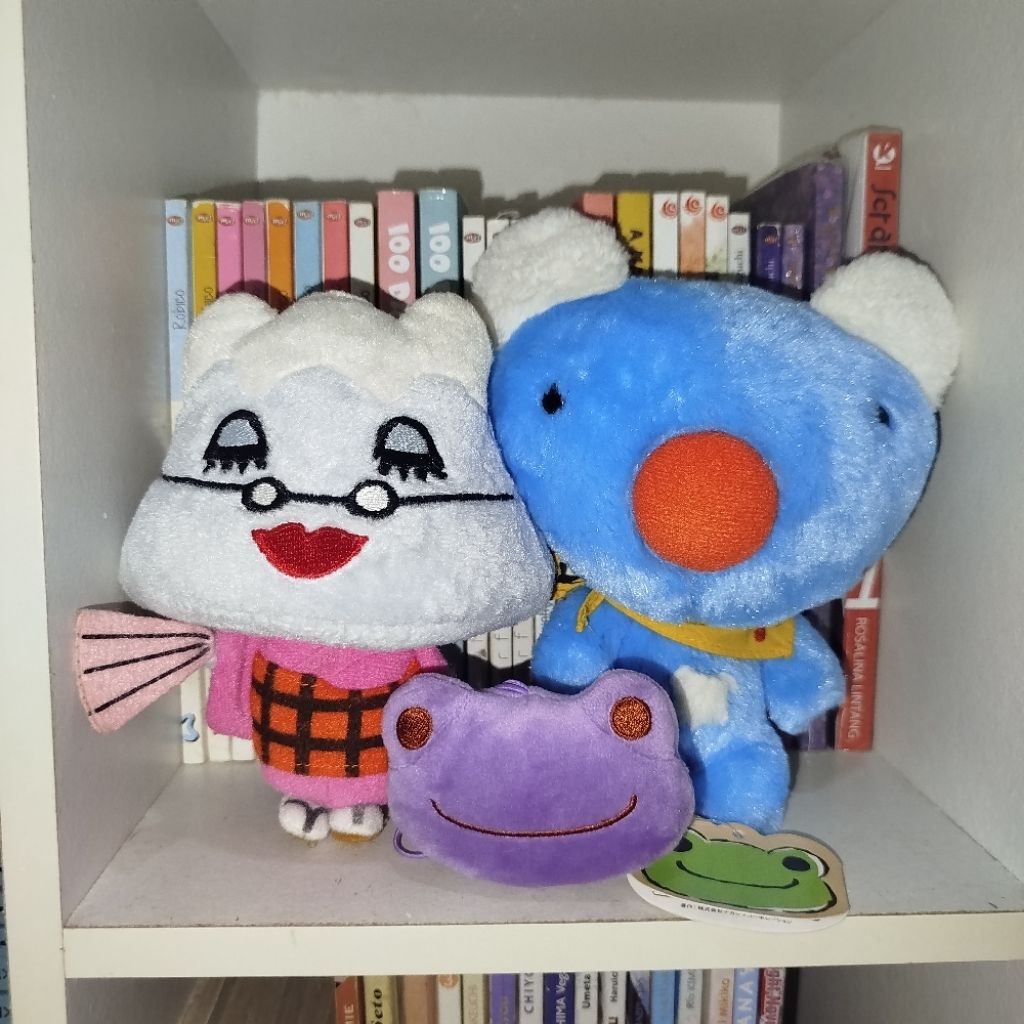 PLUSH KEYCHAIN GANCI JEPANG | PICKLES THE FROG, PENELOPE, KOALA, GUNUNG FUJI