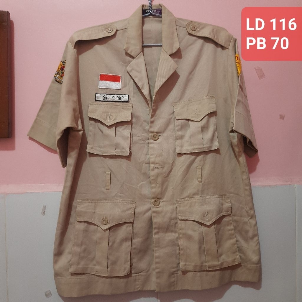Baju Profesi Seragam Safari Jas Kemeja Kerja Kantor Pria Laki laki Preloved