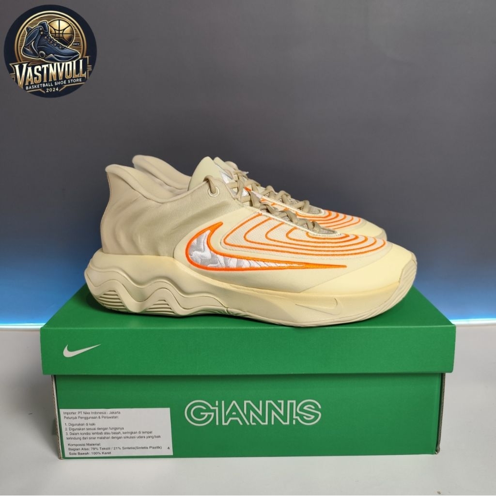 Nike Giannis Immortality 4 Light Khaki Original
