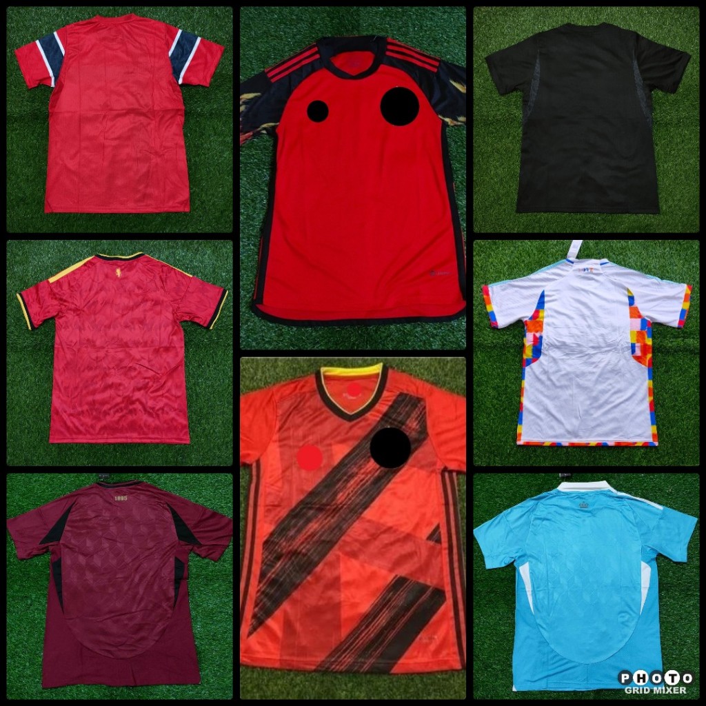 PLAYER ISSUE BELGIA NORWEGIA HOME AWAY JERSEY BAJU BOLA PIALA EROPA DUNIA 2024 2026 GRADE ORI JUMBO 