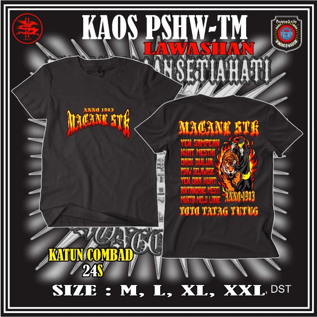 KAOS PSHW TM MACANE STK WINONGO