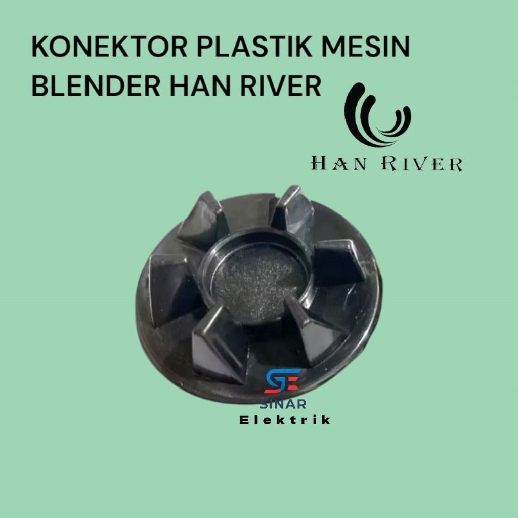 Konektor Blender HAN RIVER Baru Plastik / Lower Connector Plastik Dinamo Blender HAN RIVER